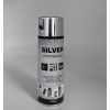LAKIER FARBA W SPRAYU SREBRNY silver CHROM 200 ml DEKORACYJNY Szybkoschnący