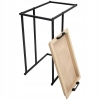 Stolik PRZYSTAWNY Kawowy INDUSTRIALNY TACA LOFT NOWOCZESNY HOME ACCENTS