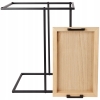 Stolik PRZYSTAWNY Kawowy INDUSTRIALNY TACA LOFT NOWOCZESNY HOME ACCENTS