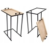 Stolik PRZYSTAWNY Kawowy INDUSTRIALNY TACA LOFT NOWOCZESNY HOME ACCENTS