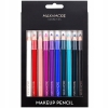 KREDKA DO OCZU MIĘKKA CZARNA MATOWA x 3 MAX & MORE KREDKI cosmetics glow 87