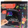 MAGIC BOOK KSIĄŻKA DO ZDRAPYWANIA EMOJI 25 str 15 Akcesoria Plastyczne DIY
