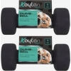 HANTLE CIĘŻARKI 2 x 2 kg POWLEKANE GUMĄ ciężarek FITNESS TRENING ćwiczenia