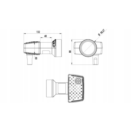 Konwerter UNICABLE II INVERTO dCSS POLSAT BOX CANAL+ IDLU-24UL40-PLSTM-BPP