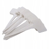 60 x ETYKIETY do roślin kwiatów TABLICZKA 6 x 4 cm znacznik 15cm dł. KINZO