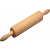 WAŁEK DO CIASTA CIASTEK DREWNIANY OBROTOWY 39 cm DO PIEROGÓW KUCHENNY CS