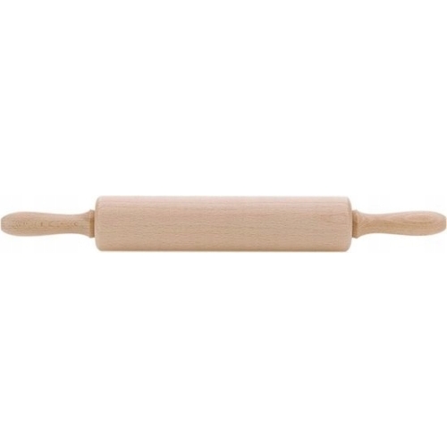 WAŁEK DO CIASTA CIASTEK DREWNIANY OBROTOWY 39 cm DO PIEROGÓW KUCHENNY CS