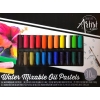 PASTELE OLEJNE 30 SZTUK FARBEK MIESZALNE Z WODĄ Creative Artist Water
