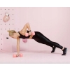 DUMBBELL Odważnik Ciężarek Hantla Hantel ćwiczenia 3 KG niebieski wygodny