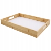 Taca bambusowa Bamboo Tray patera 28 x 38 cm do serwowania kawy przekąsek