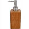 POJEMNIK ORGANIZER DO PRZECHOWYWANIA BAMBUSOWY Z LUSTERKIEM 14x14x7cm