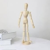 MANEKIN 30 cm DREWNIANY DO SZKICU RYSUNKU FIGURKA DEKORACJA HOME