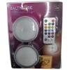 WIELOKOLOROWA BEZPRZEWODOWA LAMPKA LED x 2 szt Baltimore zestaw + PILOT