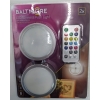 WIELOKOLOROWA BEZPRZEWODOWA LAMPKA LED x 2 szt Baltimore zestaw + PILOT
