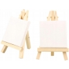 2 x SZTALUGA mała 13cm mini PŁÓTNO malarskie 7cm Artico Ekologiczne