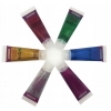 Farby BROKAT AKRYLOWE zestaw wielokolorowy 6 x 75 ml wodoodporne Artist&Co