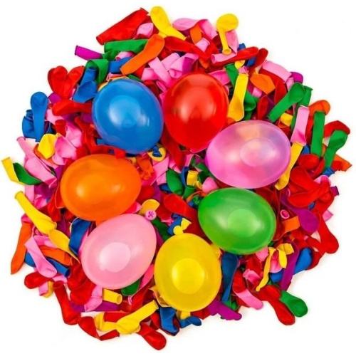 Balony wodne kolorowe BALONY NA WODĘ Water Ballons 500 sztuk CS