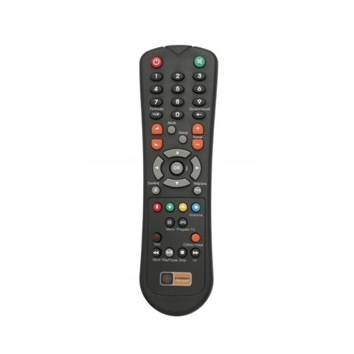 Pilot uniwersalny Cyfrowy Polsat HD3000 Oryginalny LOGO POLSAT DO DEKODRÓW