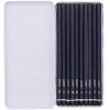 Zestaw dziesięciu ołówków w metalowym etui Gradacja 5B - 2H 10szt Pencil
