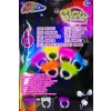 Zestaw świecących gadżetów Pierścionki fluorescencyjne GLOW 6sztuk