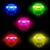 Zestaw świecących gadżetów Pierścionki fluorescencyjne GLOW 6sztuk