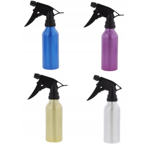 ATOMIZER Aluminiowa butelka RÓŻNE KOLORY 200 ml praktyczny spryskiwacz