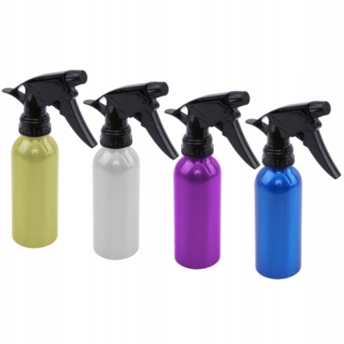 ATOMIZER Aluminiowa butelka RÓŻNE KOLORY 200 ml praktyczny spryskiwacz