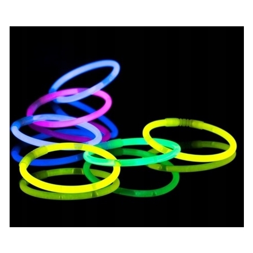 Zestaw świecących gadżetów imprezowych 20 szt fluorescencyjnych świetlików