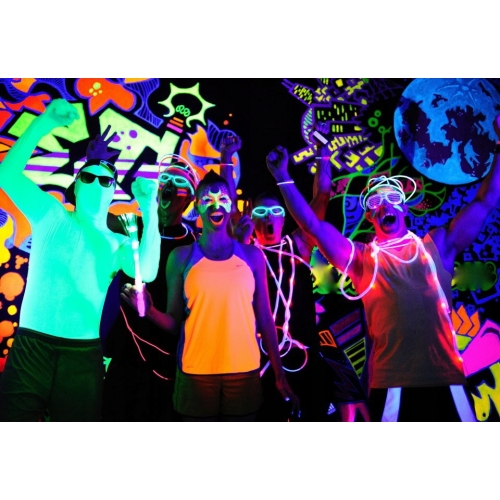 Zestaw świecących gadżetów imprezowych 20 szt fluorescencyjnych świetlików