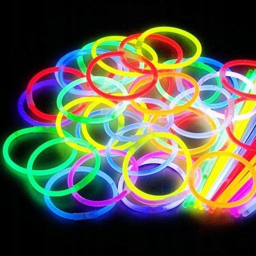 Zestaw świecących gadżetów imprezowych 20 szt fluorescencyjnych świetlików