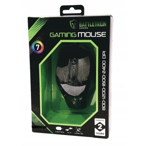 Myszka przewodowa Maxxter ACT-MUSG-02 sensor optyczny GAMING MOUSE