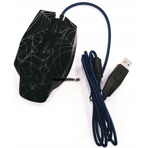 Myszka przewodowa Maxxter ACT-MUSG-02 sensor optyczny GAMING MOUSE
