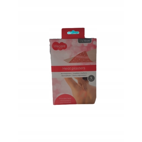 Plastry okłady rozgrzewające na mięsnie Lifecare Kaspaicyna 7x10CM x 4