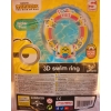 Dmuchane koło ratunkowe dla dzieci MINIONKI 3D TĘCZA basen wakacje CS