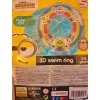 Dmuchane koło ratunkowe dla dzieci MINIONKI 3D TĘCZA basen wakacje CS