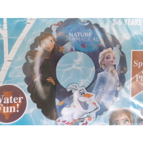 Dmuchane koło ratunkowe dla dzieci wzór FROZEN II kolorowe besen CS