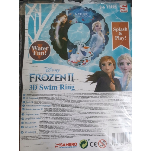 Dmuchane koło ratunkowe dla dzieci wzór FROZEN II kolorowe besen CS