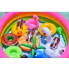 ZESTAW BASEN uchwyt podstawka napoje drink PIWO Sunshine Party PALMA 4x