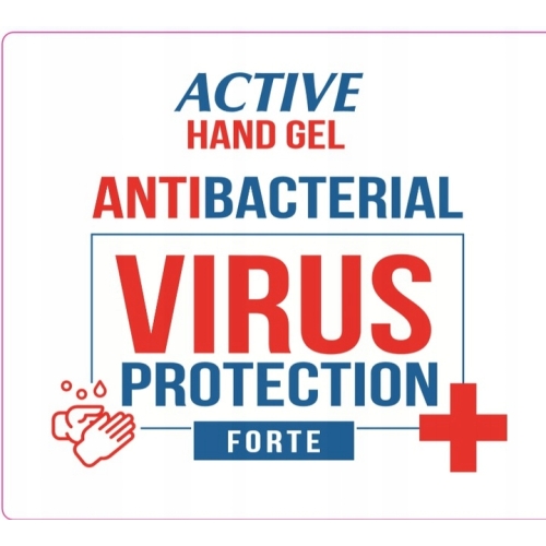 Żel płyn antybakteryjny do dezynfekcji odkażania z alkoholem 500ml Virus!