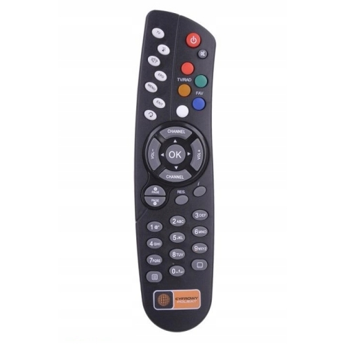 Oryginalny Pilot Cyfrowy Polsat BOX Echostar HD7200 HDS400 SD717 BL/SILVER
