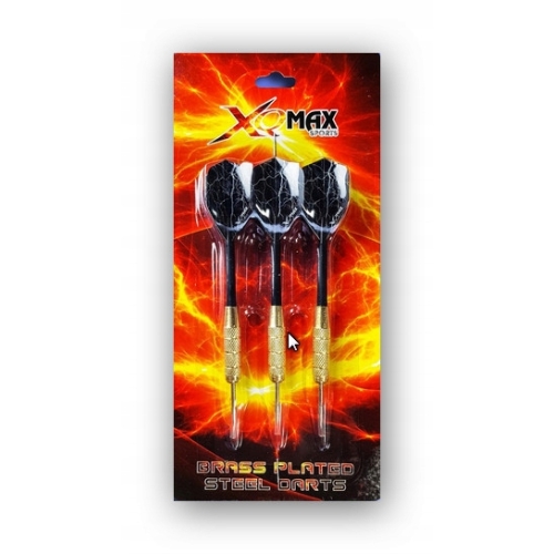 RZUTKI STALOWE firmy XQMAX SPORTS pokryte MOSIĄDZEM zestaw 3szt MAX SPORT