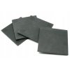 PODSTAWKI pod kubki kufle KAMIENNE SZARE minimalistyczne 4 sztuki 10x10cm