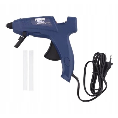 PISTOLET DO KLEJU NA GORĄCO NA KLEJ 11mm 70W FERM MODEL GGM1005 + 2x klej