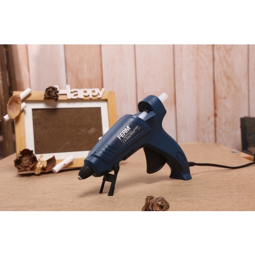 PISTOLET DO KLEJU NA GORĄCO NA KLEJ 11mm 70W FERM MODEL GGM1005 + 2x klej