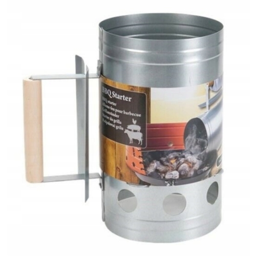 KOMIN DO ROZPALANIA GRILLA WĘGLA BRYKIETU GRILL BBQ średnica 16cm CS