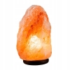 Lampa solna lecznicza bryłka soli kamiennej 18 cm dekoracja zasilanie sieć