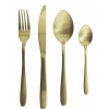 SZTUĆCE ZŁOTE KOMPLET ZESTAW sztućców 16 elementów GLAMOUR HOME DECOR