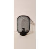 Czarna ażurowa lampa stołowa GLAMOUR loft style 25W wymiary 27x16cm