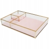 Pudełko na biżuterię glamour dekoracja sypialnia salon Jewellery BOX różowy
