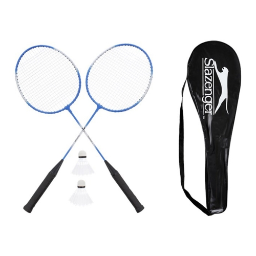 ZESTAW DO BADMINTONA 2 PALETKI + 2 LOTKI + POKROWIEC Slazenger różne kolory